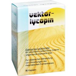 Verpackung von 90 Kapseln eines diätetischen Lebensmittels zur Unterstützung bei rheumatischen Erkrankungen.